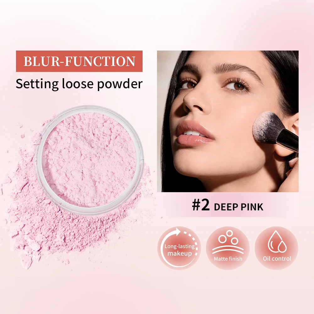 Oil-Control Matte Setting Loose Powder for Long-Lasting Makeup - 3