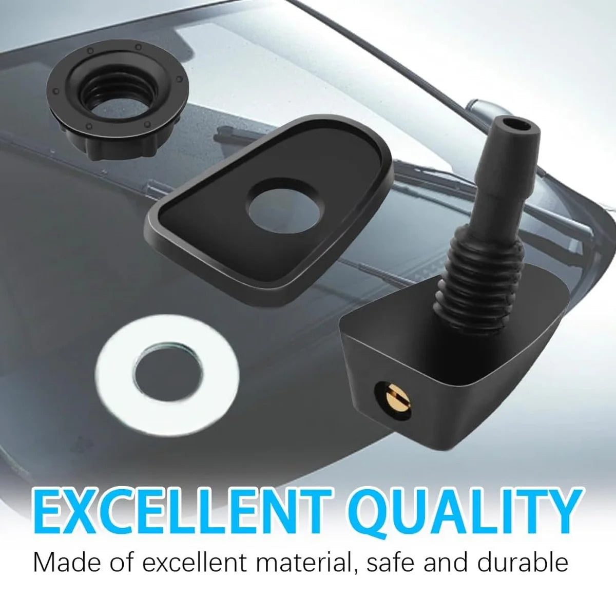 Adjustable Car Windshield Washer Wiper Spray Nozzle Replacement - 3