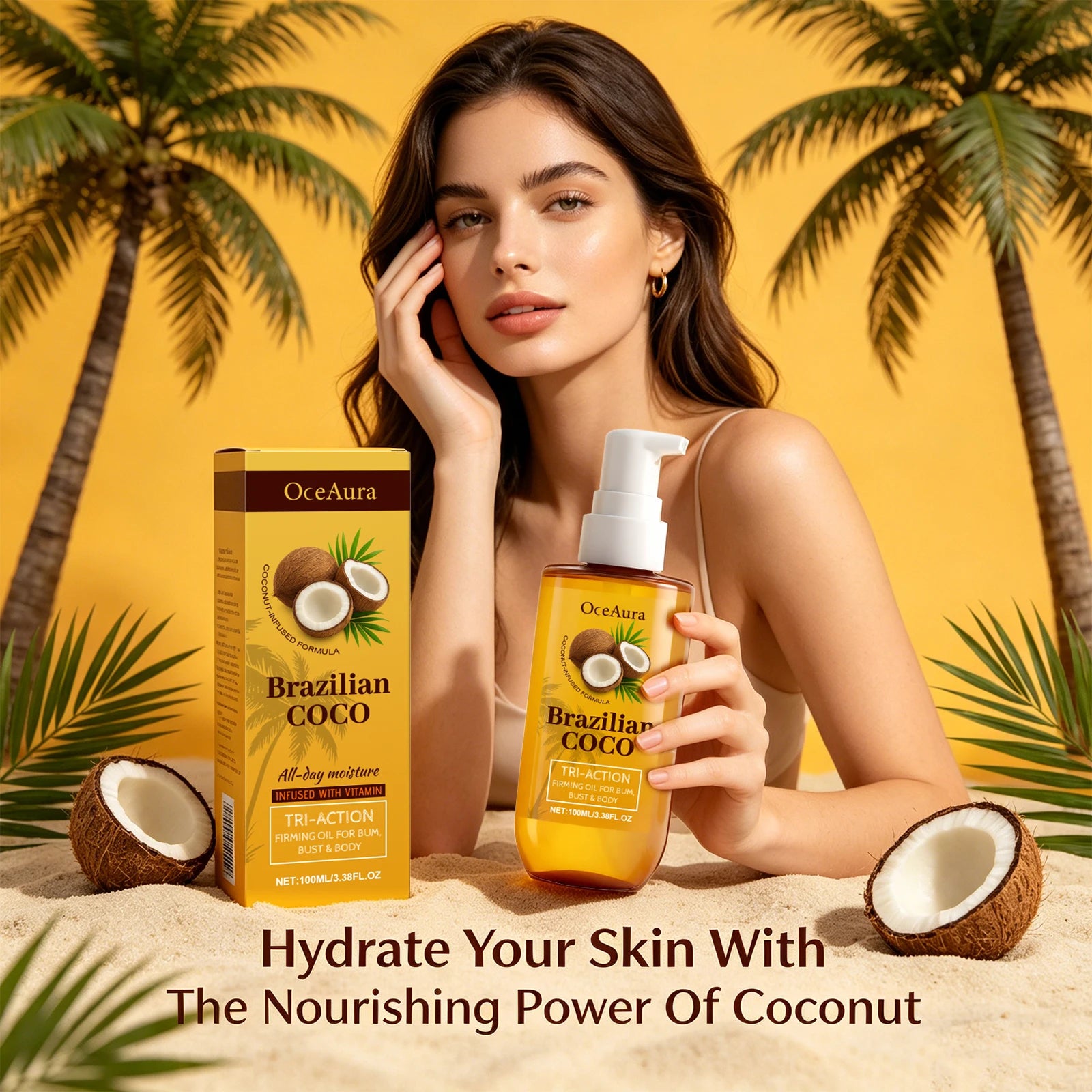 Coconut Firming and Hydrating Body Oil - 1