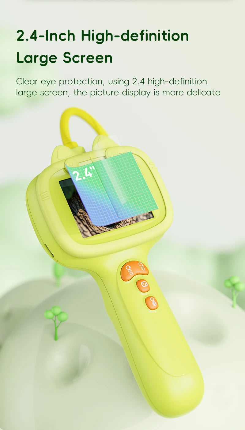 Educational HD Borescope Camera for Kids Nature Exploration - 14
