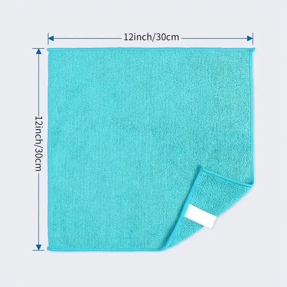 Absorbent Microfiber Cleaning Cloths for Home and Car