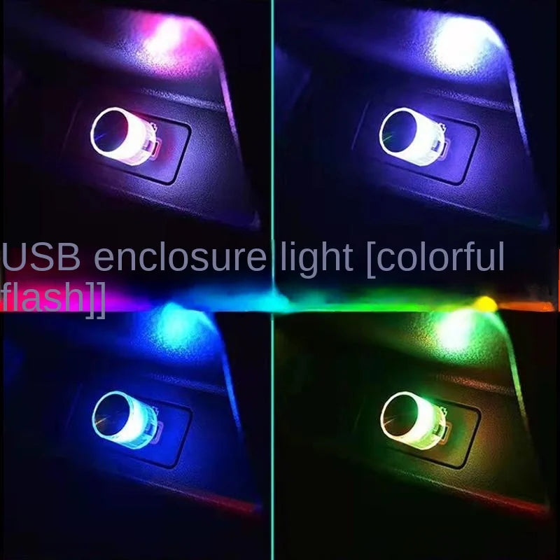 USB LED Car Interior Atmosphere Light
