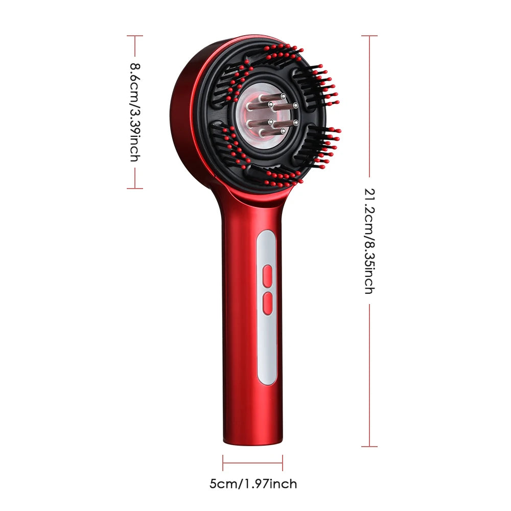 Electric Scalp Massager and Hair Oil Applicator Comb - 13