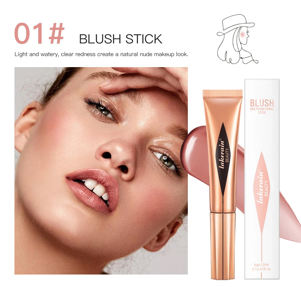 Liquid Face Contouring, Blush, and Highlighter Wand with Cushion Tip - 27