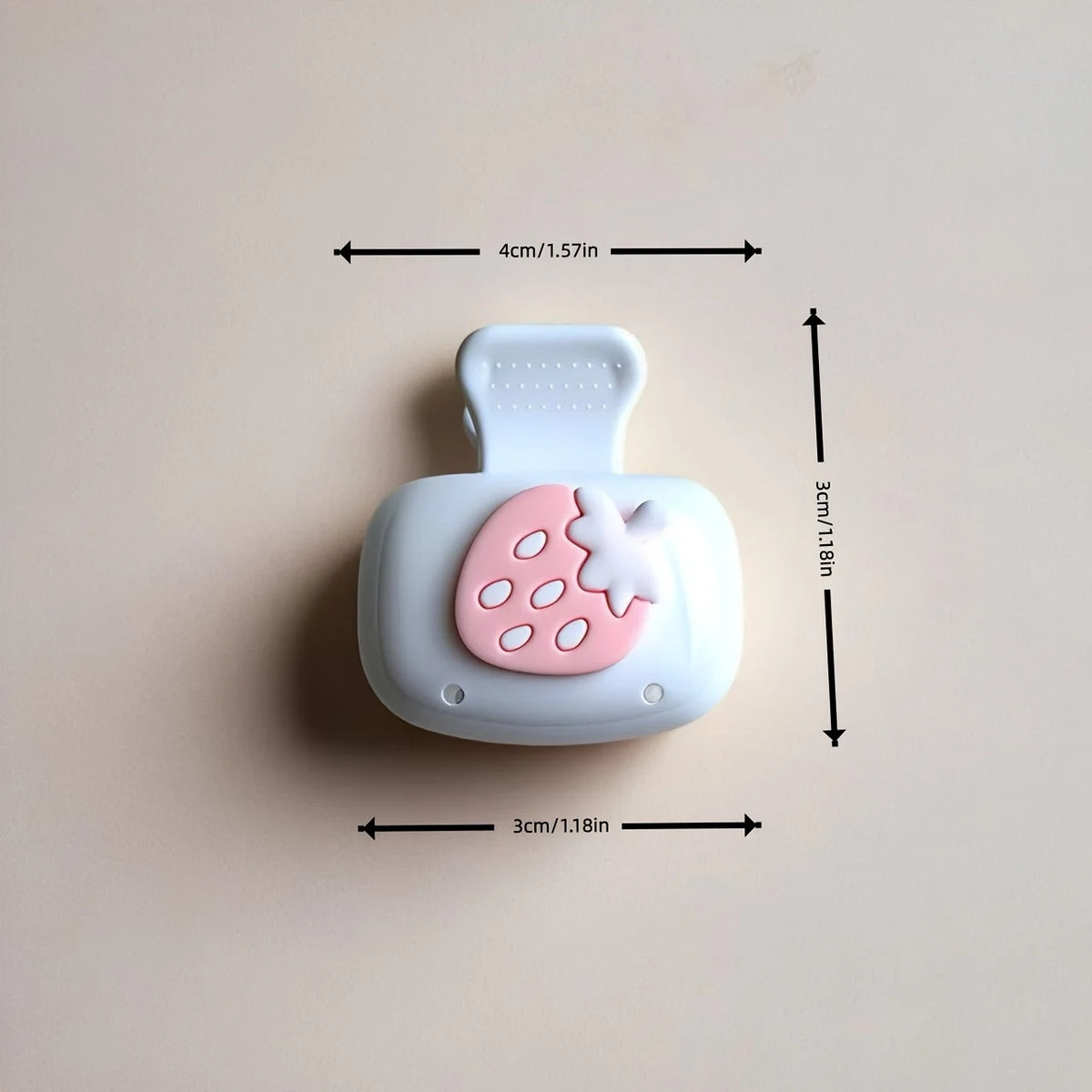 Strawberry Shaped Toothbrush Protective Cover Set