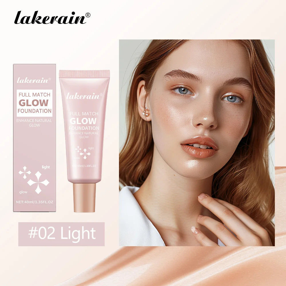 Liquid Glow Foundation and Highlighter Makeup Base - 3