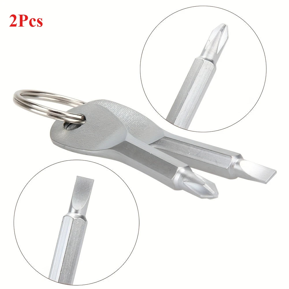Portable Keychain Screwdriver Repair Tool Set - 13