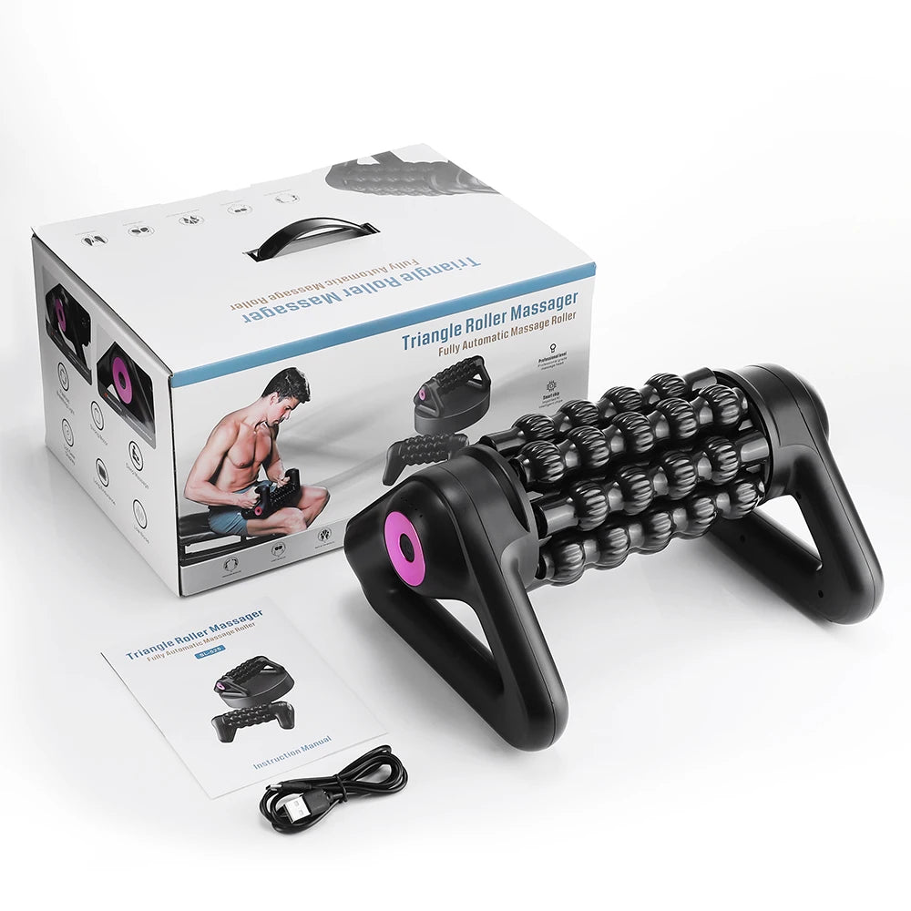 Electric Deep Tissue Muscle Roller Massager for Body Recovery