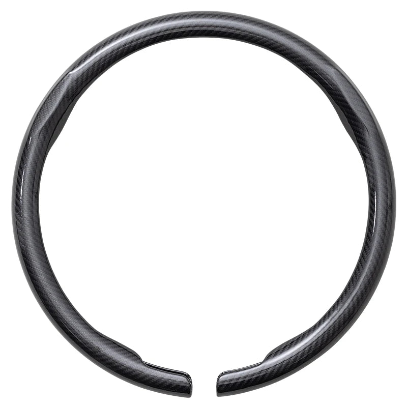 Universal Carbon Fiber Texture Steering Wheel Cover - 14