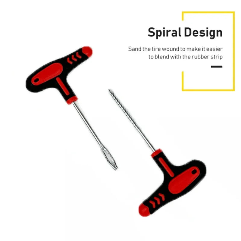 Emergency Universal Tubeless Tire Puncture Repair Kit