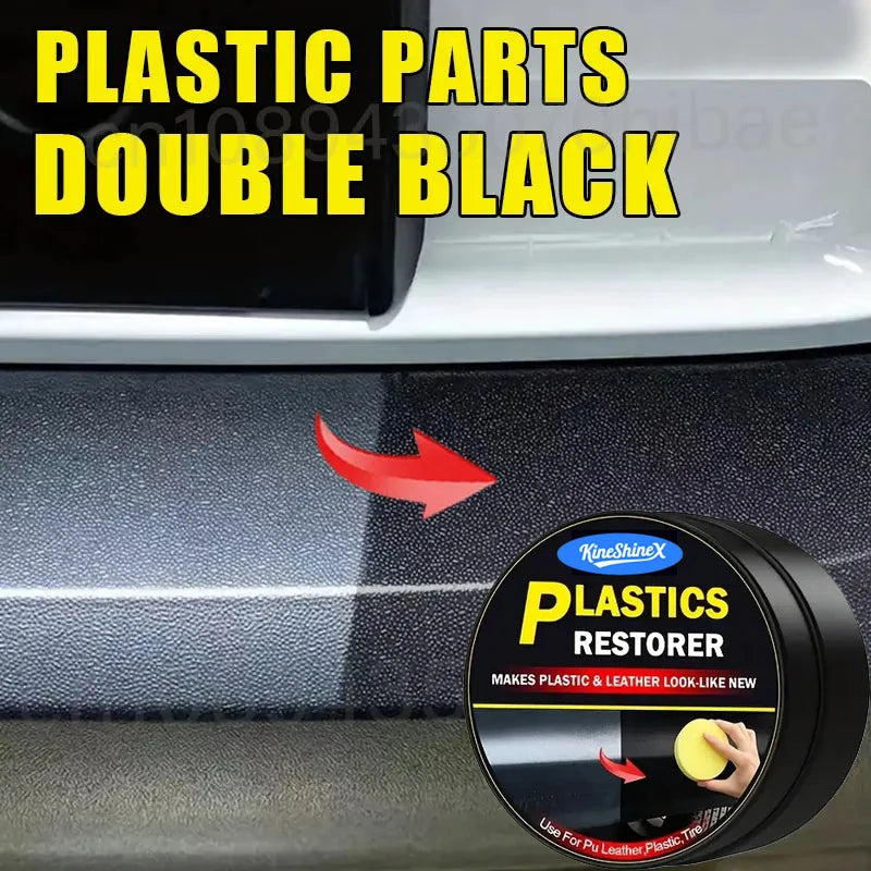 Car Plastic and Leather Trim Restorer Coating