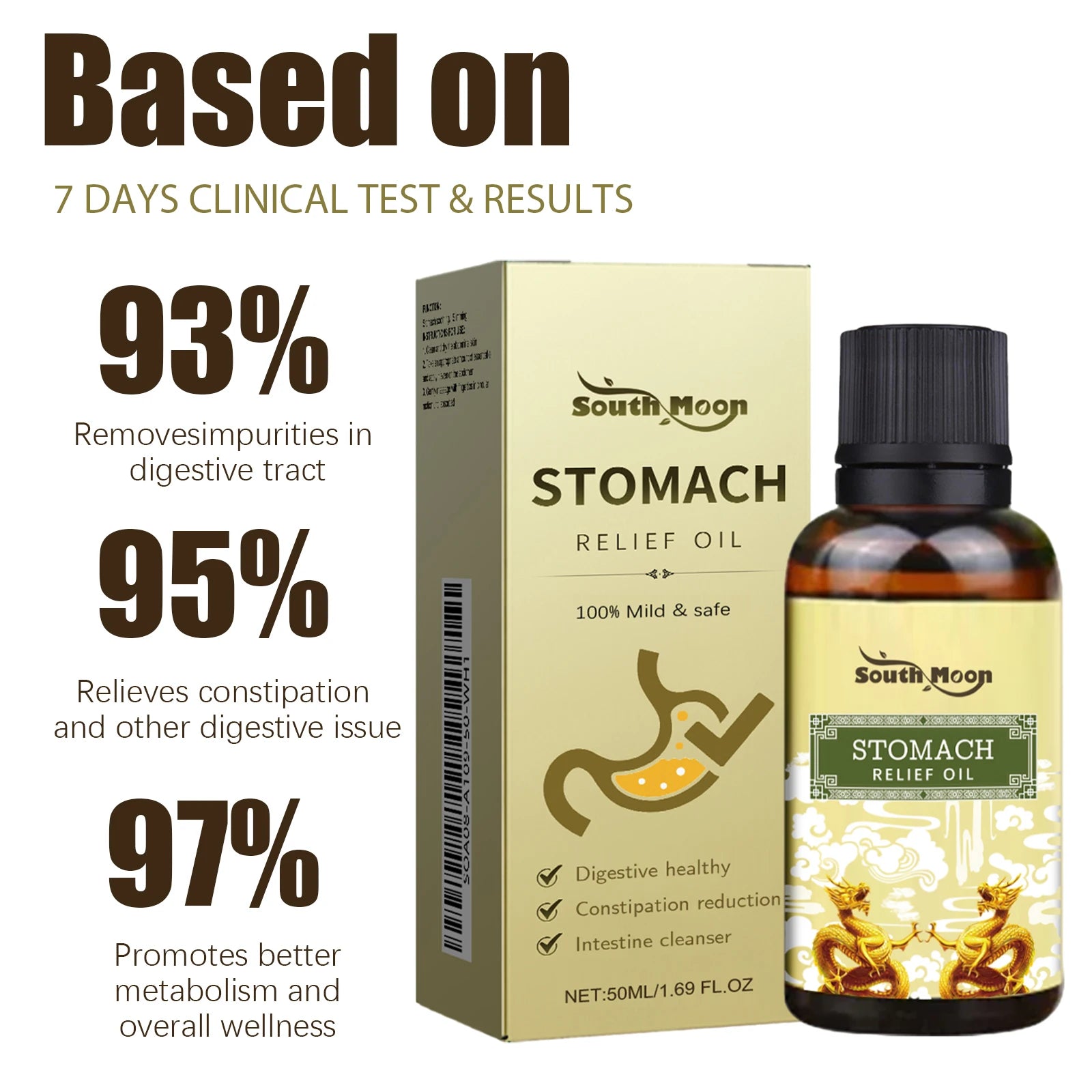 Herbal Abdominal Massage Oil for Digestive Relief - 9