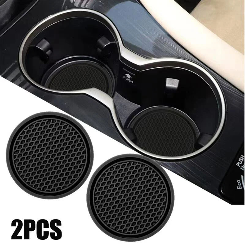 Universal Anti-Slip Silicone Car Cup Holder Coaster Mat