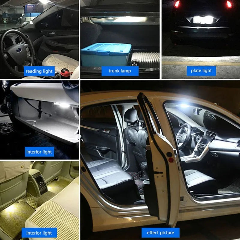 T10 W5W Canbus Error-Free LED Interior and License Plate Bulbs