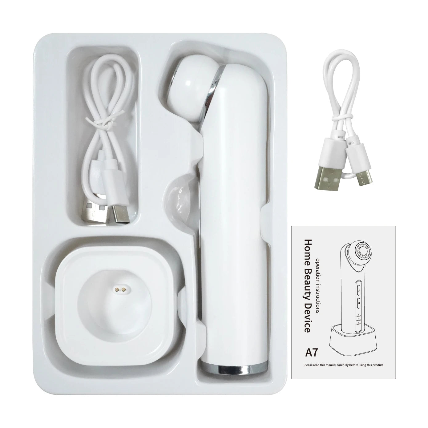 3-in-1 LED Photon Eye Facial Massager for Puffiness and Fine Lines - 6