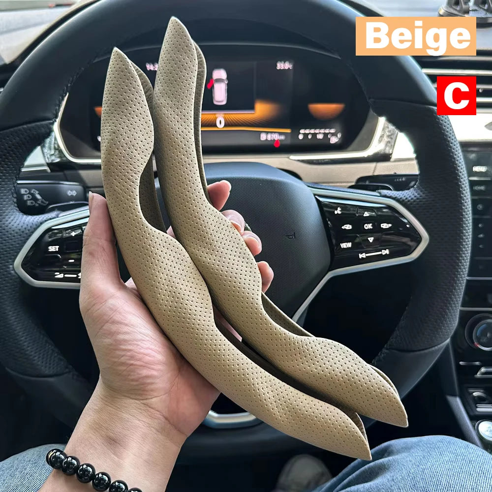 Non-Slip Car Steering Wheel Cover for Improved Grip