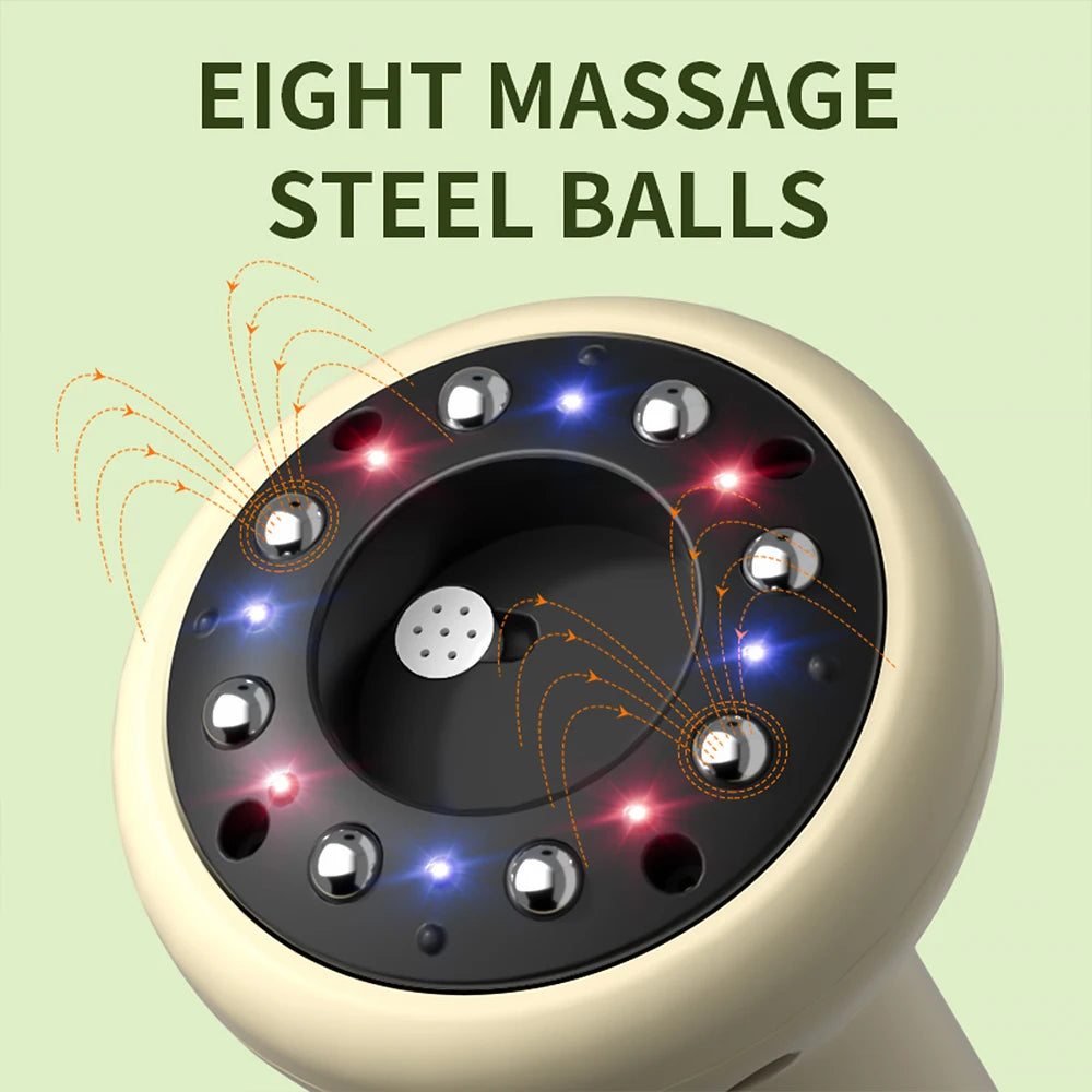 Electric Cupping and Gua Sha Massage Tool for Body Pain Relief