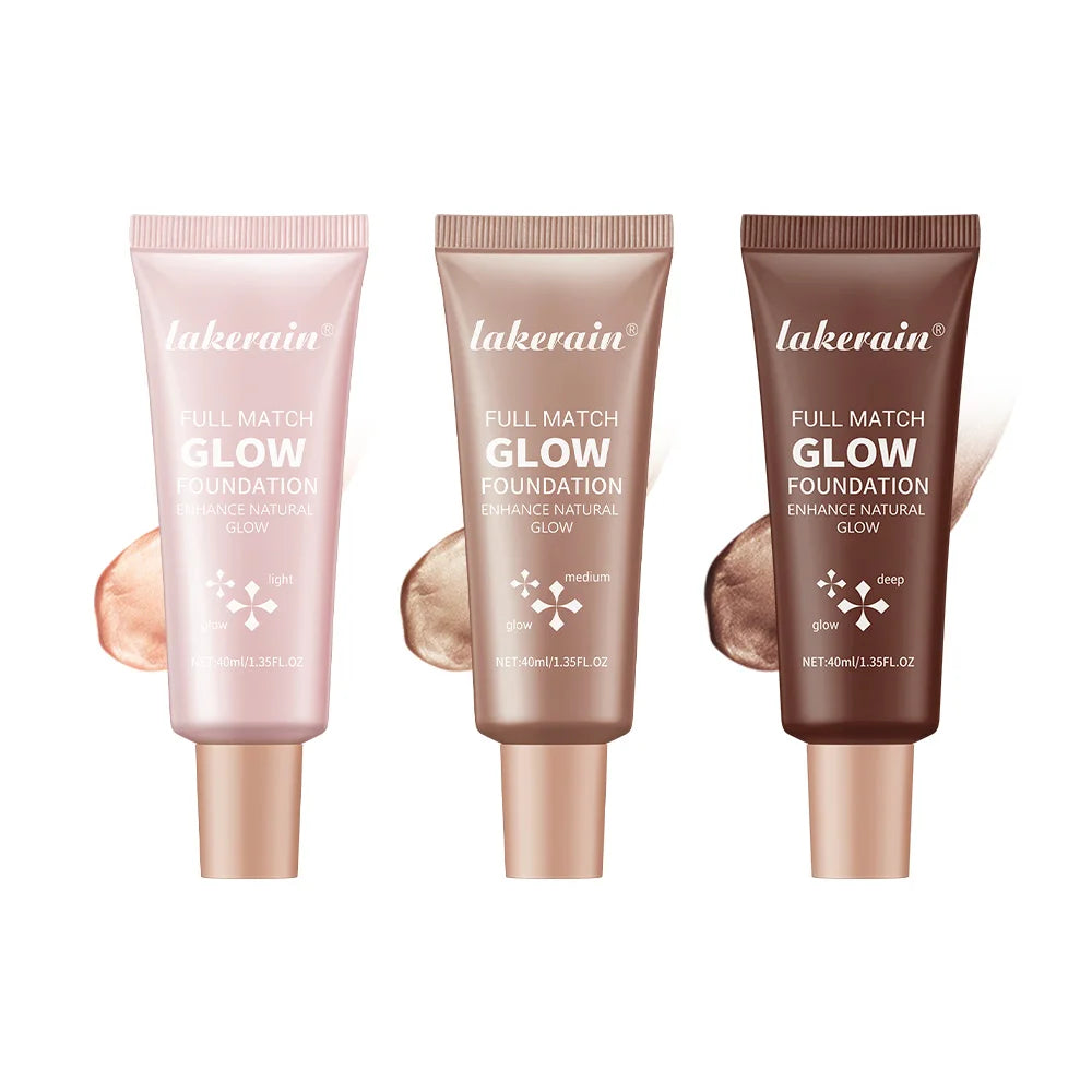 Liquid Glow Foundation and Highlighter Makeup Base