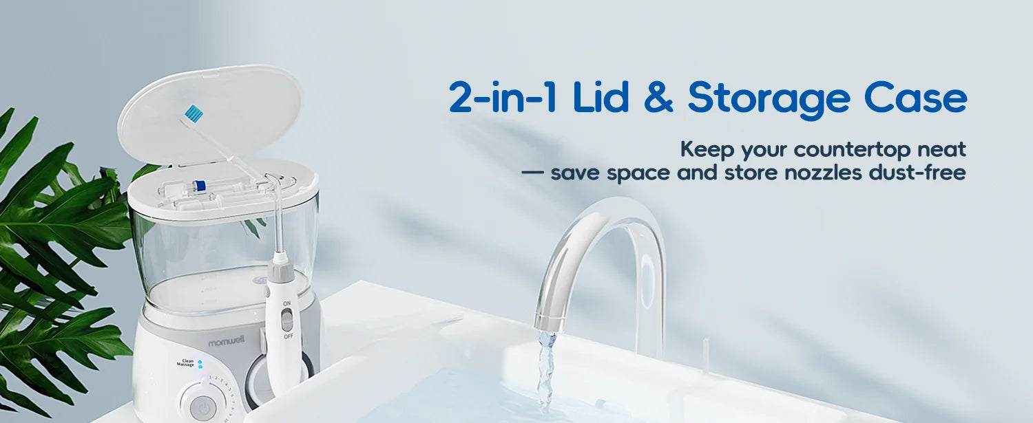 Electric Water Flosser with 8 Nozzles for Deep Oral Cleaning - 12