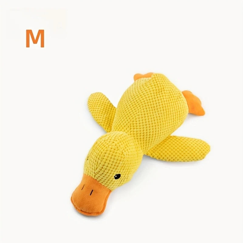 Calming Plush Duck Toy for Dogs