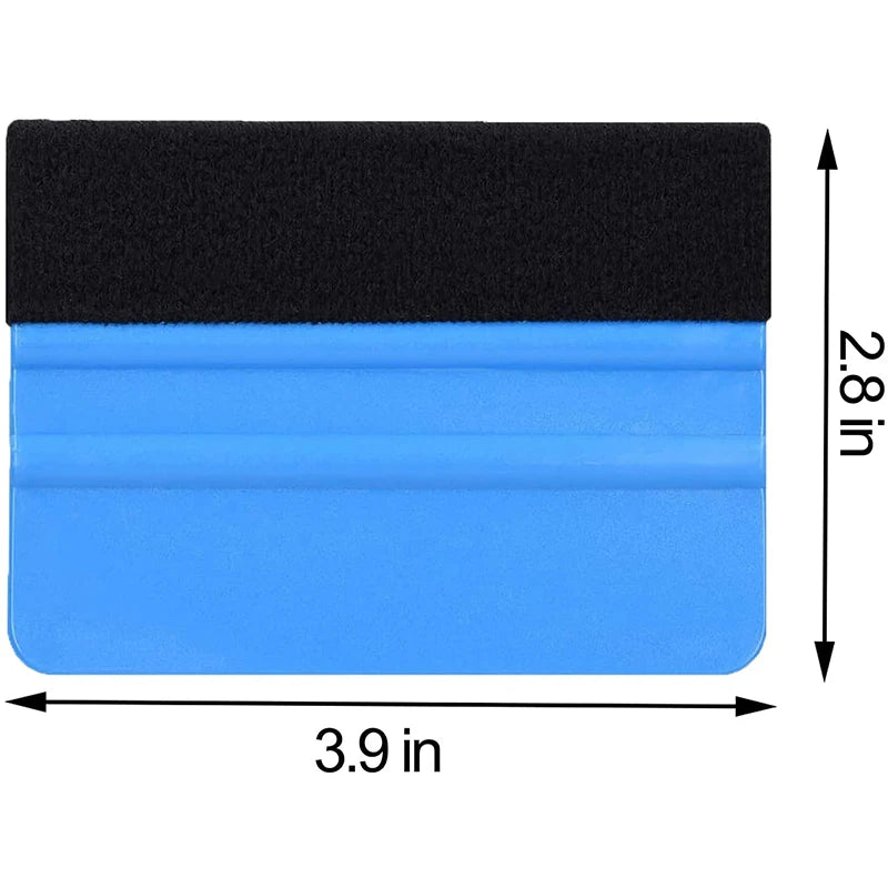 Vinyl Wrap Squeegee Tool with Felt Edge for Car Decals and Window Tint - 5