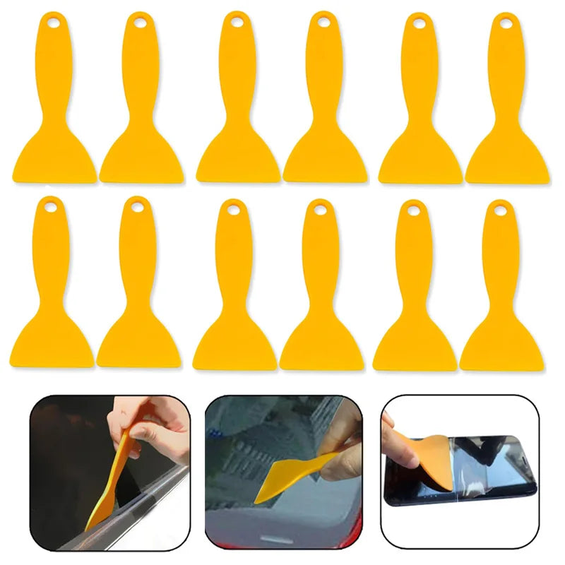 Flexible Plastic Squeegee Scraper for Vinyl Wrap and Tint Application - 1