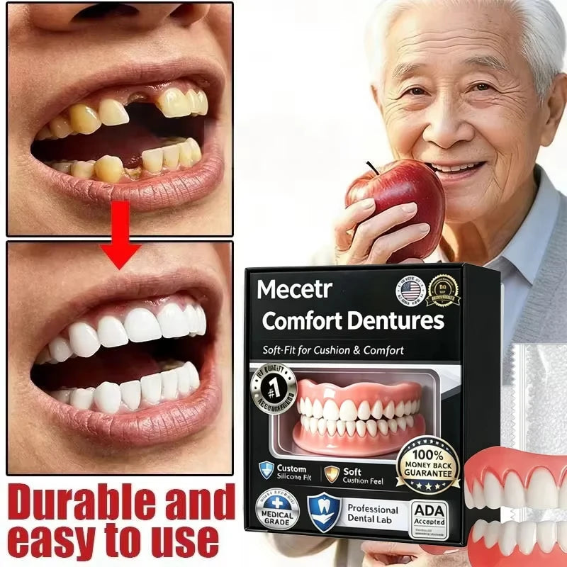 Comfortable Soft Denture Support for Missing Teeth Restoration