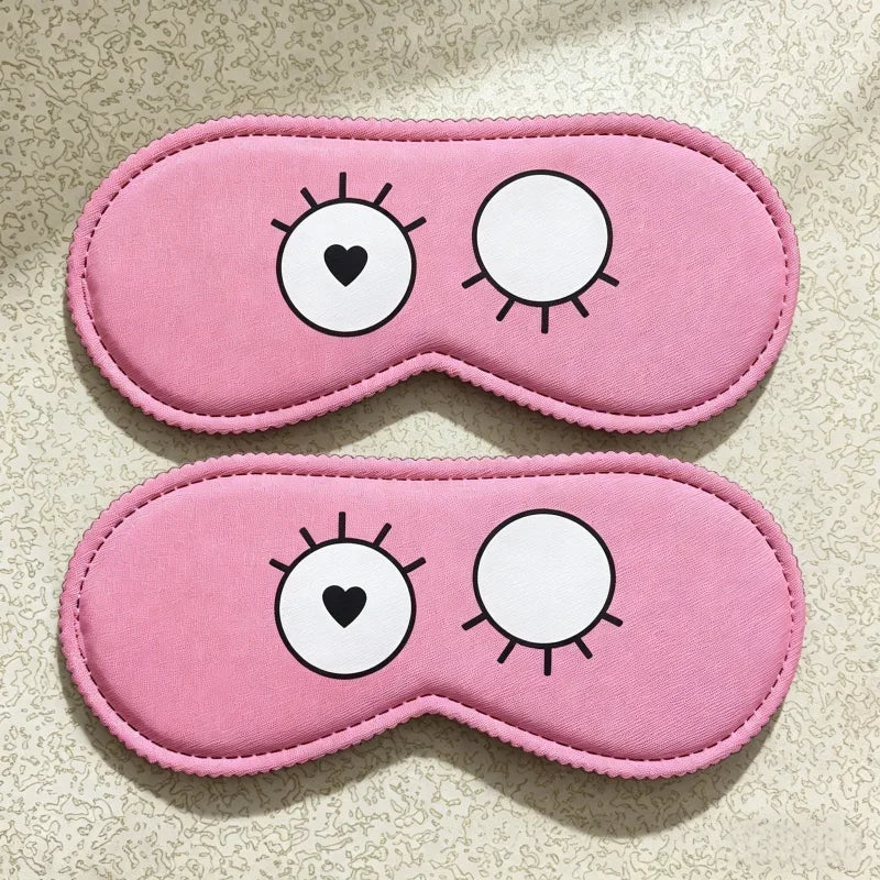 Cartoon Sleep Mask for Travel and Rest