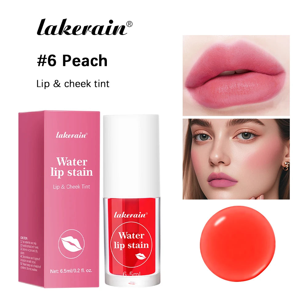 Waterproof Moisturizing Lip Tint and Liquid Blush