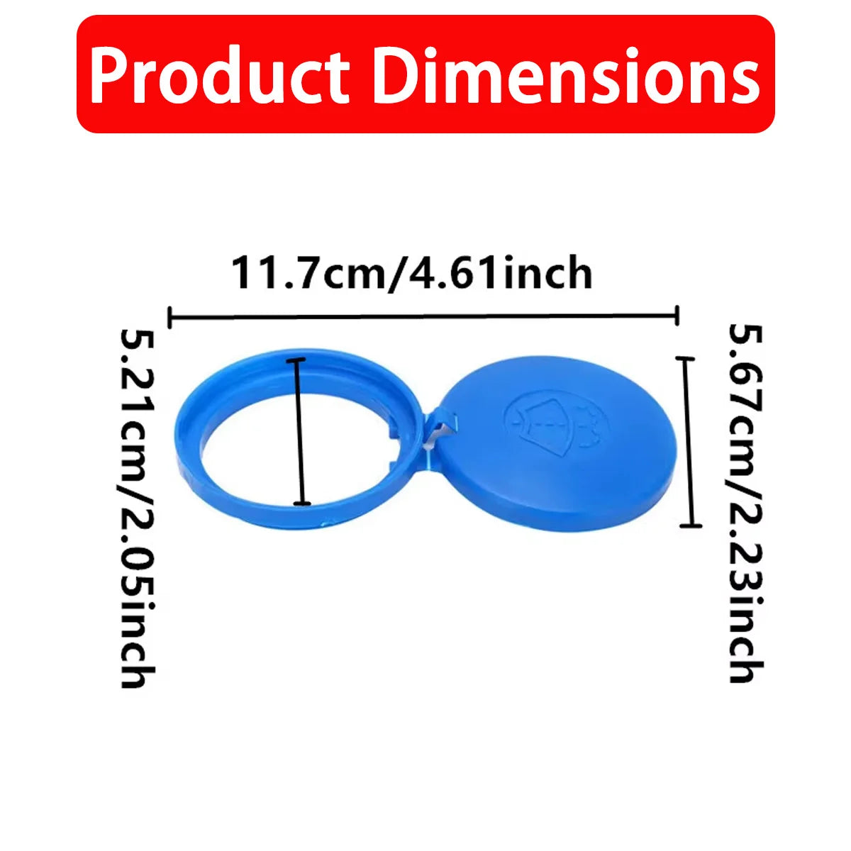 Windshield Washer Fluid Reservoir Cap for Citroen Peugeot