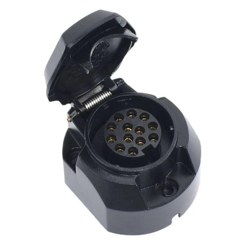12V Trailer Socket Connector 7 Pin and 13 Pin Caravan Towing Plug