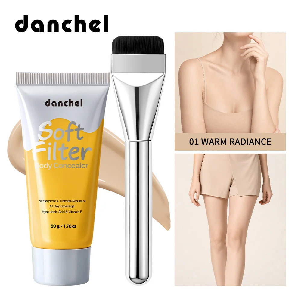 Waterproof Full Coverage Body Concealer for Scars, Tattoos and Veins - 23