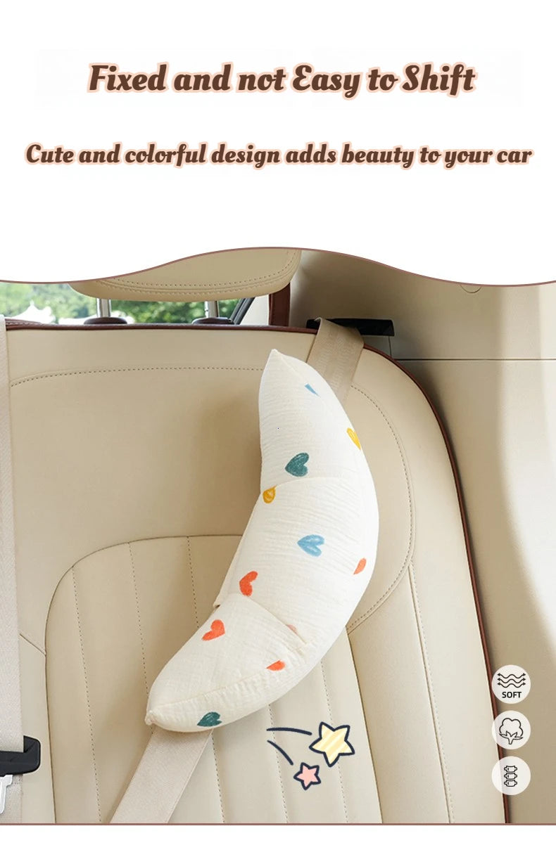 Children's Car Seat Belt Neck Protection Pillow