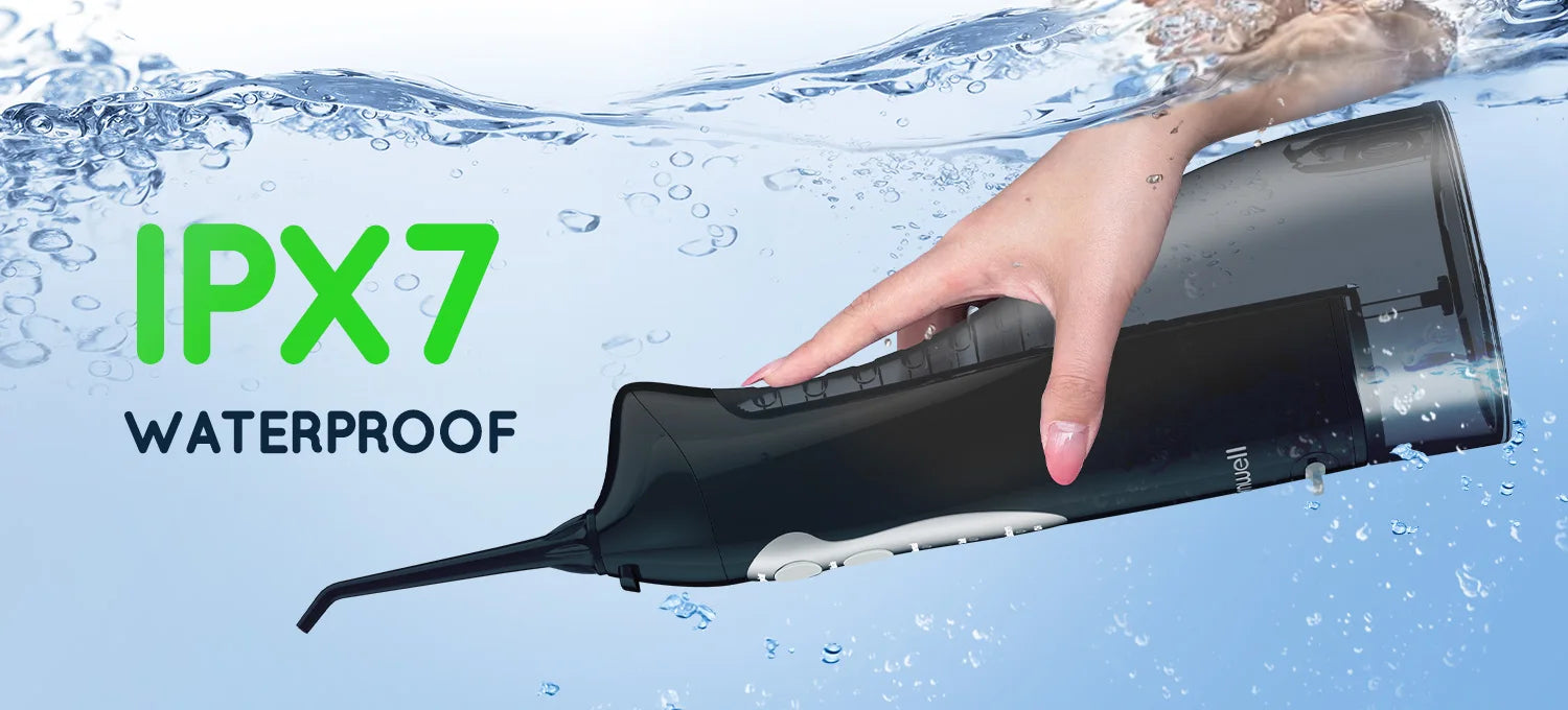 Portable Electric Water Flosser and Toothbrush Set - 11