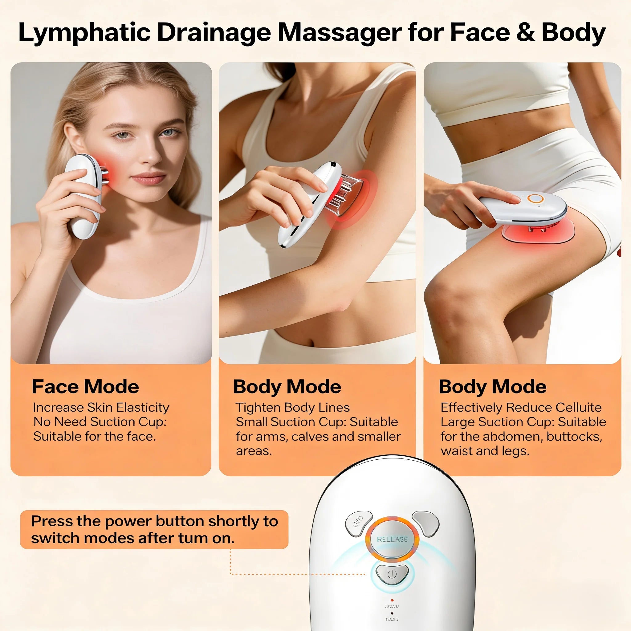 Electric Body and Face Sculpting Massager for Skin Tightening - 4