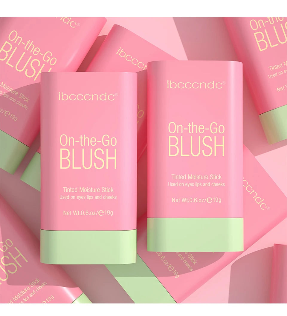 Tinted Moisturizing Blush Stick for Cheeks and Lips