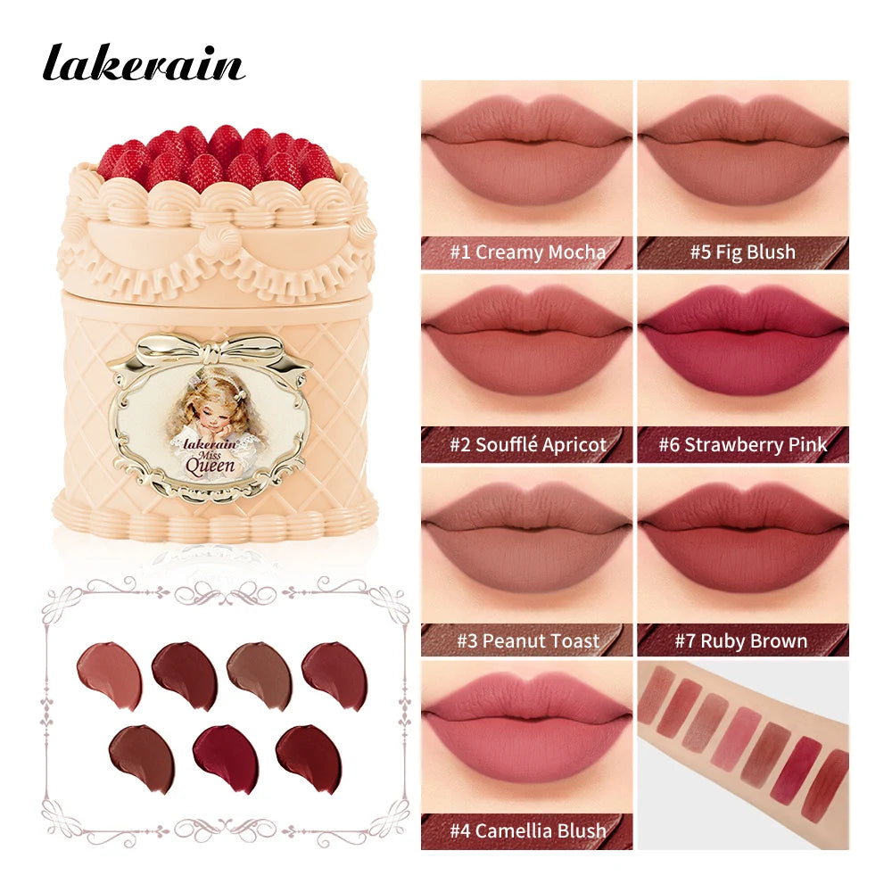 Velvet Matte Strawberry Lip Cream