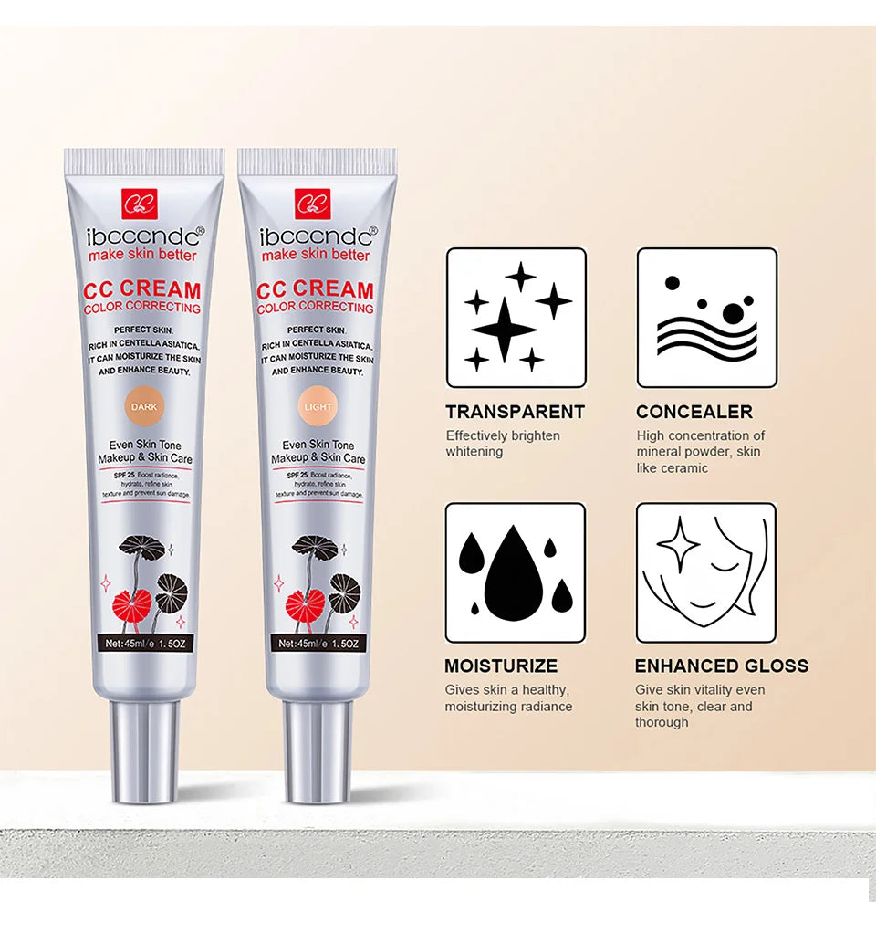 Color Correcting CC Cream Foundation with SPF 25