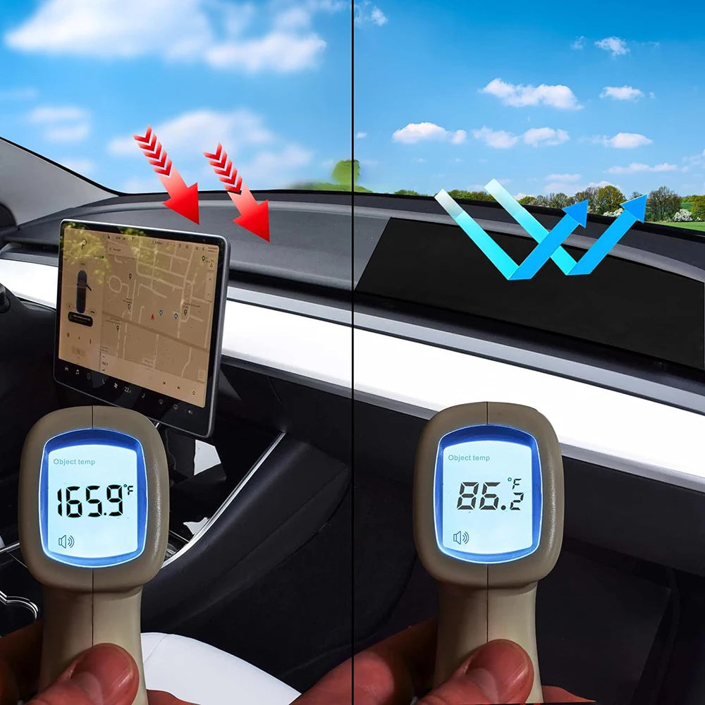 Anti-UV Dashboard Sunshade Cover for Tesla Model Y