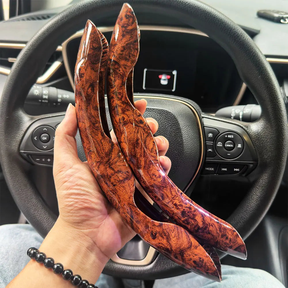 Anti-Slip Car Steering Wheel Booster Cover Set - 1