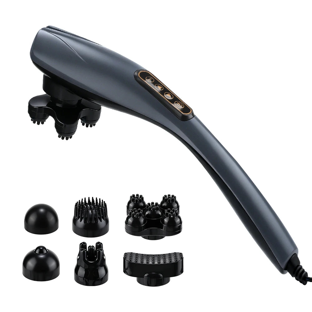 Electric Handheld Percussion Massager for Full Body Muscle Relief - 16