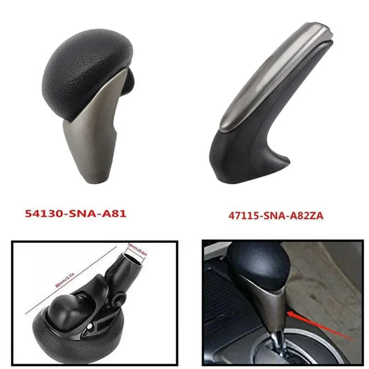 Gear Shift Knob and Brake Handle Cover for Honda Civic 2006-2011