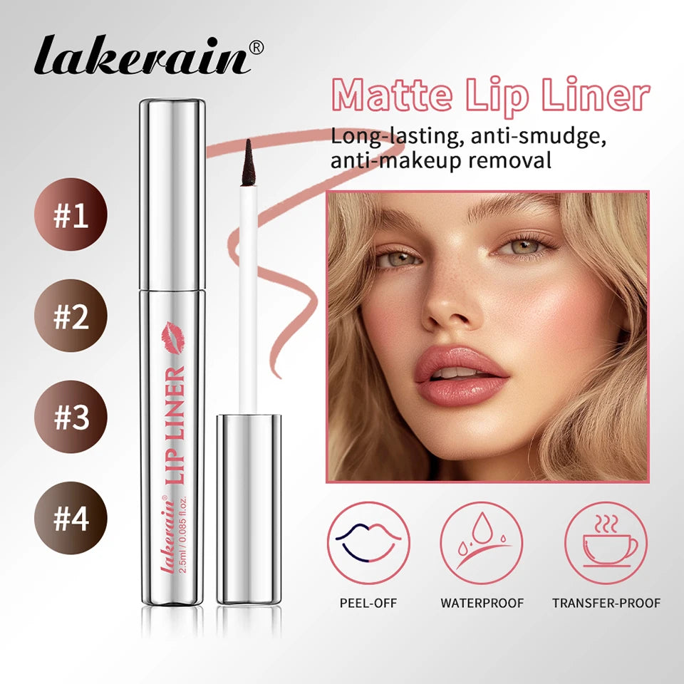 Waterproof Peel-Off Tattoo Lip Liner Stain - 7