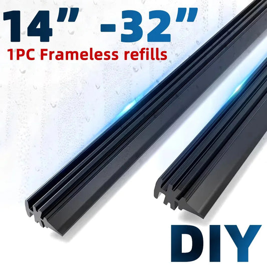 Universal Car Windshield Wiper Blade Rubber Refill Strip
