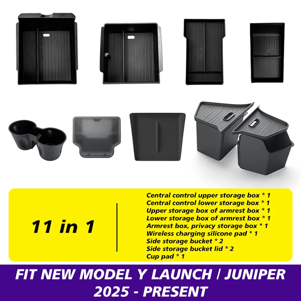 Trunk Storage Organizer Set for Tesla Model Y Juniper 2025