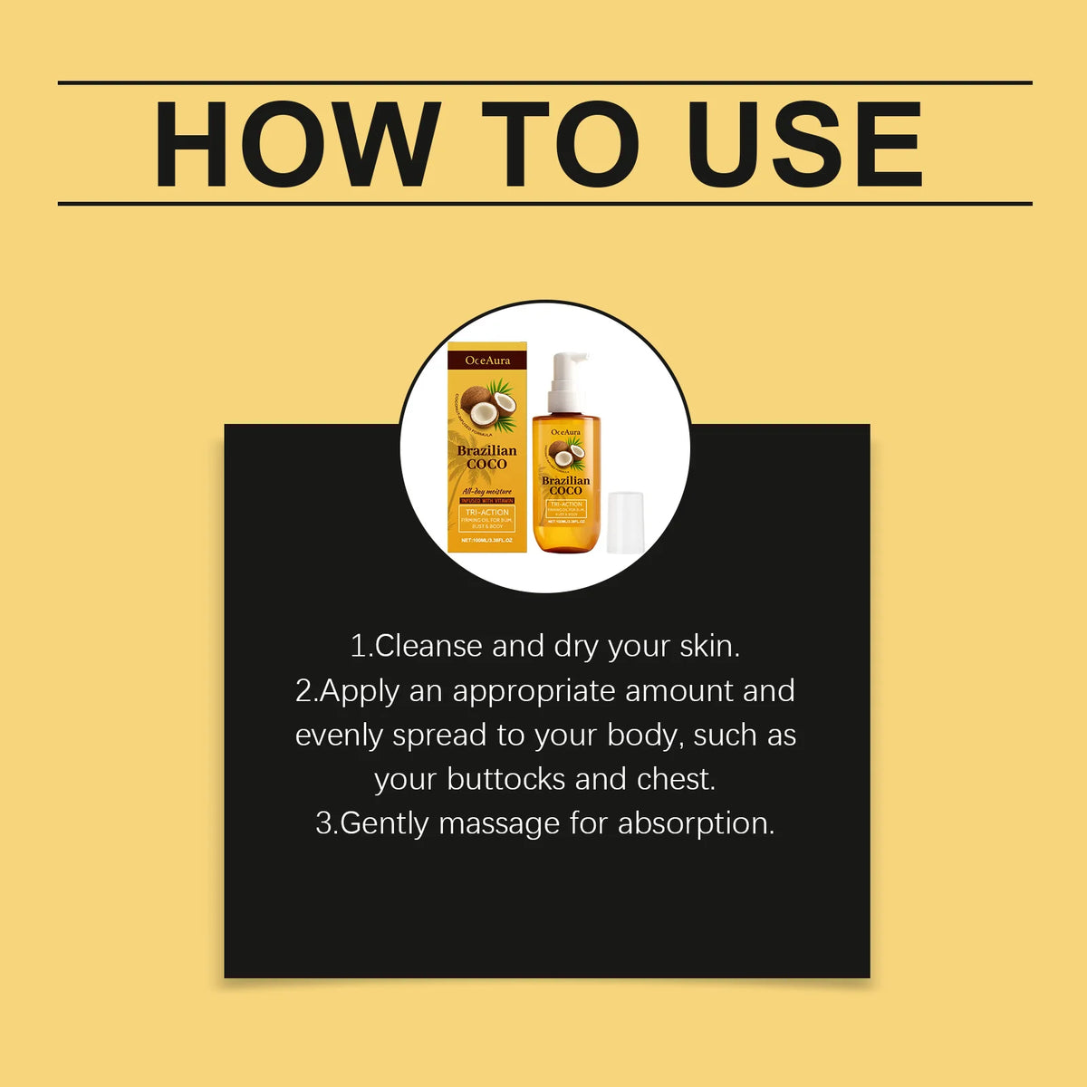 Coconut Firming and Hydrating Body Oil