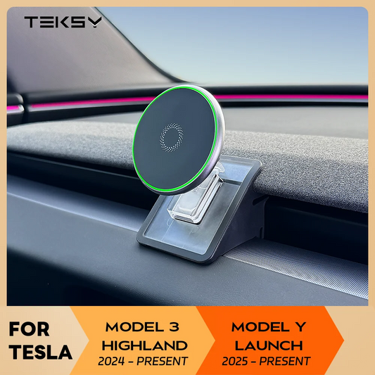 Magnetic Phone Mount for Tesla Model 3 Highland and Model Y