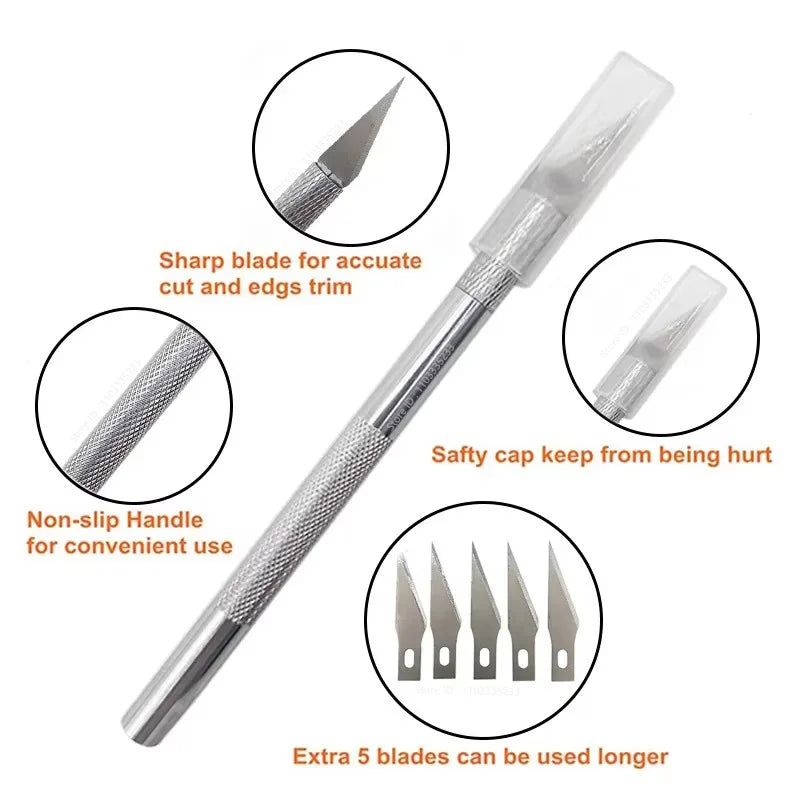 Professional Car Vinyl Wrap and Window Tint Installation Tool Kit - 4