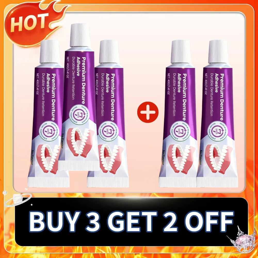 Long-Lasting Denture Adhesive Cream for Secure Hold - 9