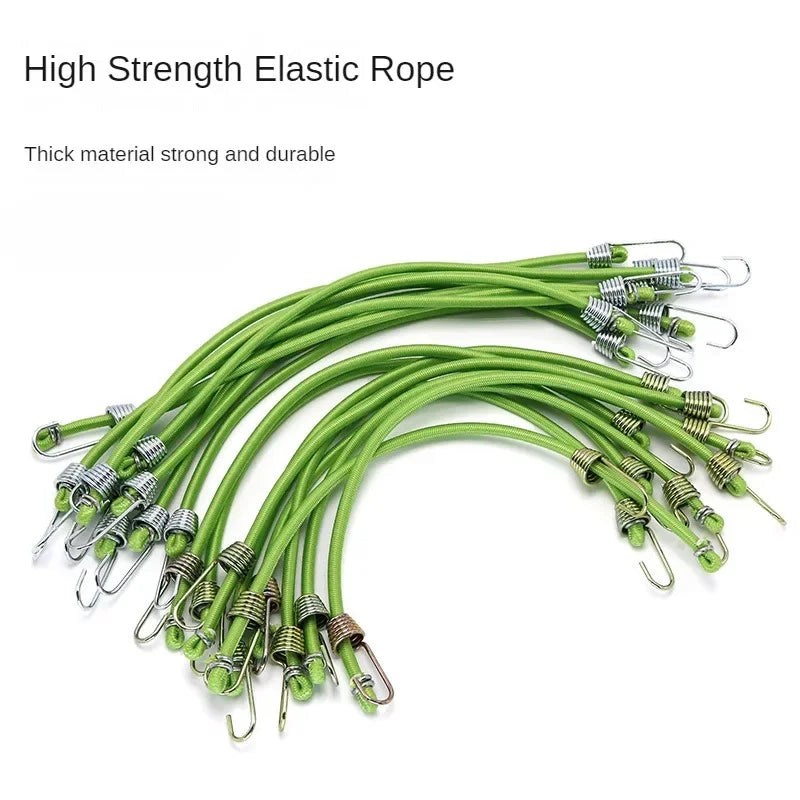 Heavy Duty Elastic Bungee Cords with Hooks for Luggage and Camping - 2